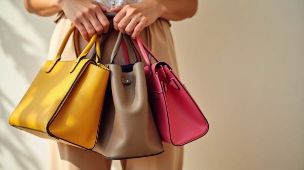 Eine große Auswahl an handtaschen für jeden stile